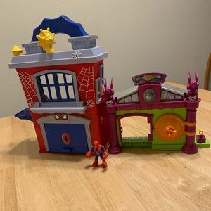 fisher price spiderman